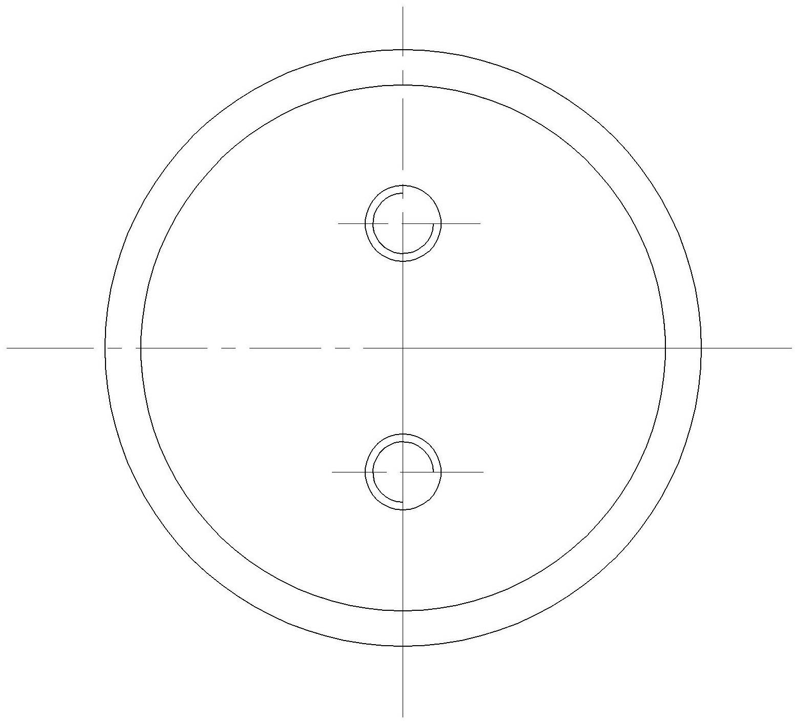 Method and device for treating surface oxide of tungsten material at normal temperature