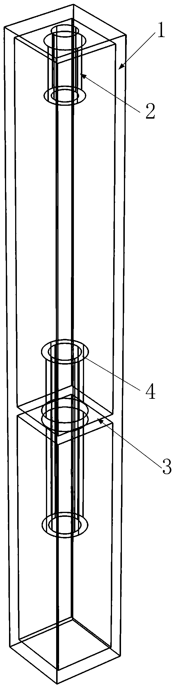 Helmholtz resonator and low-frequency broadband sound absorption and noise reduction structure based on Helmholtz resonator