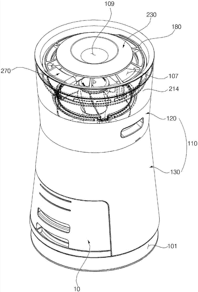 Apparatus for humidification and purification