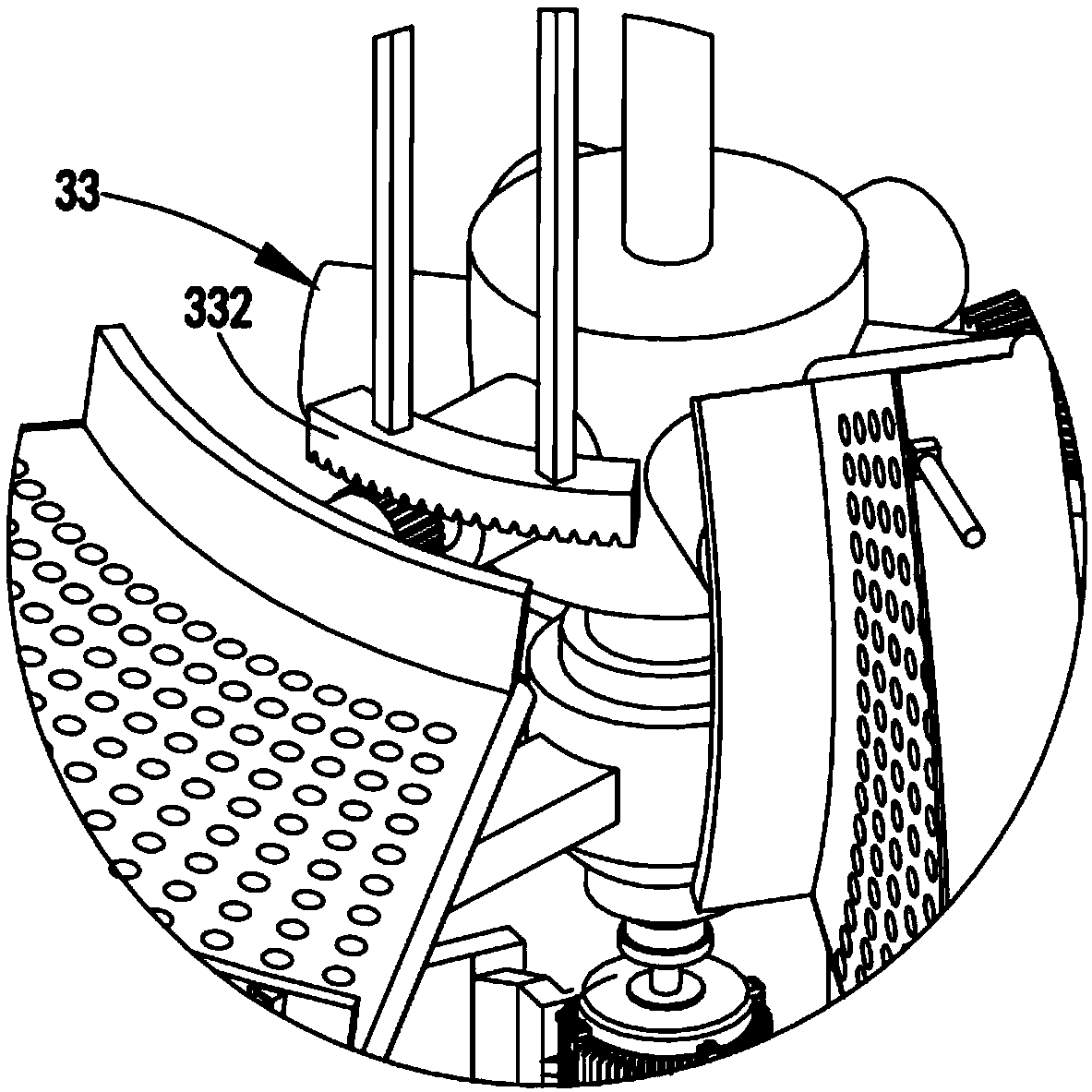 Concrete preparation processing equipment and processing technology thereof
