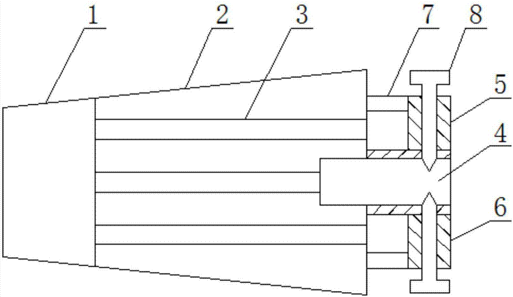 Lightweight portable metal shovel