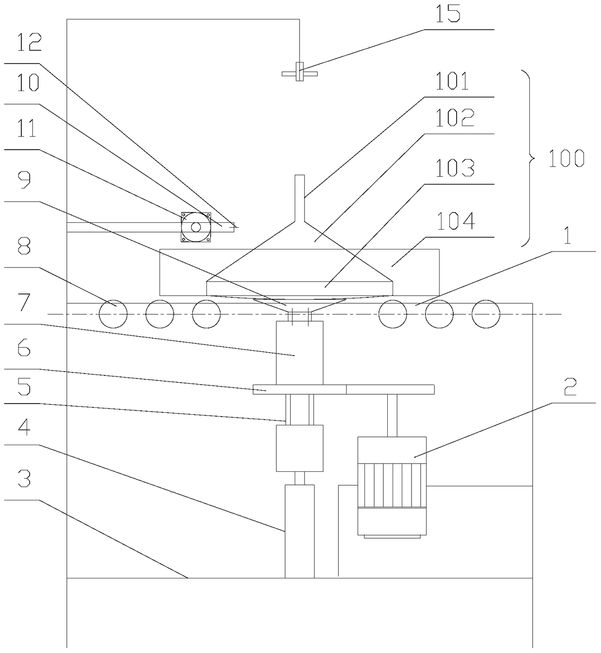 crt display device dismantling equipment