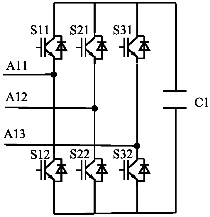 Through-type traction power supply system