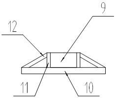 Charging parking space for automobile charging pile