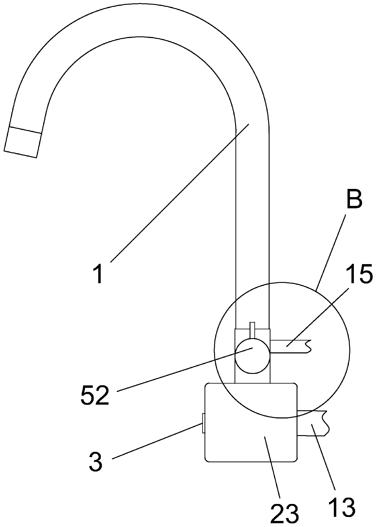 manual automatic faucet