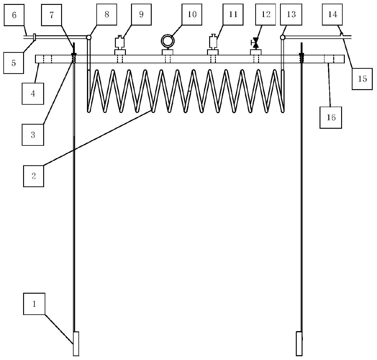 Electrode heating device manufactured from epoxy plate