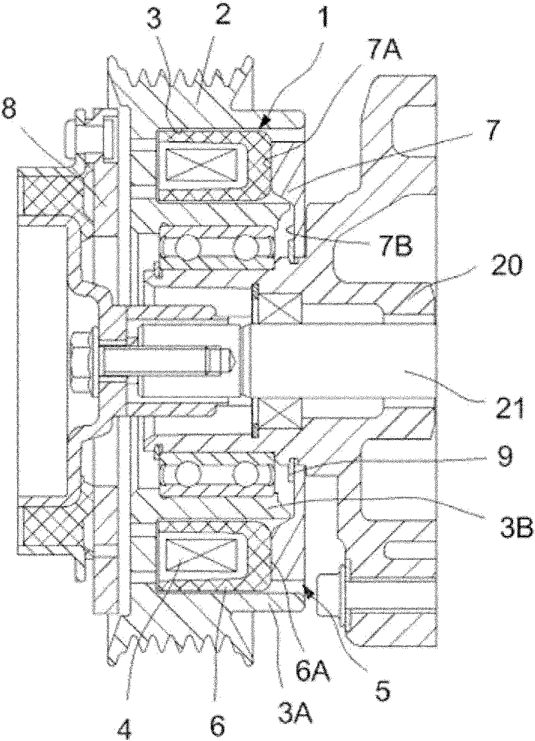 Electromagnetic clutch and manufacturing method of coil case thereof