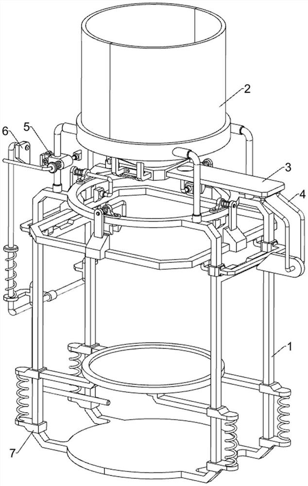 Bagging device for rice processing