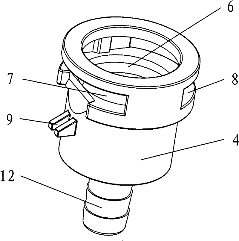 Rapidly-plugging hose joint