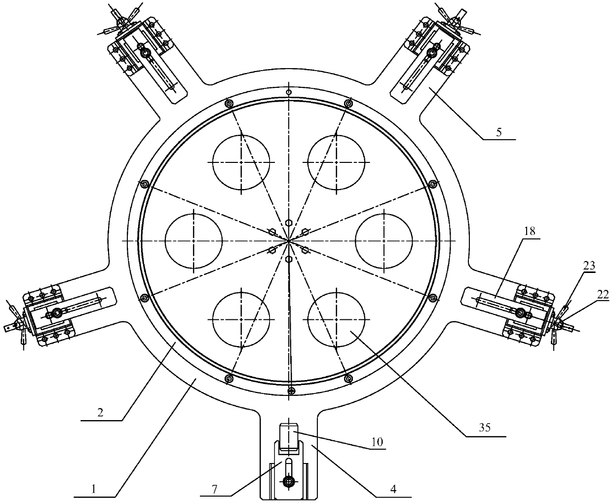 A Height Platform Adjustment Device Applied to Assembly of Fuel Main Pipe and Its Application Method