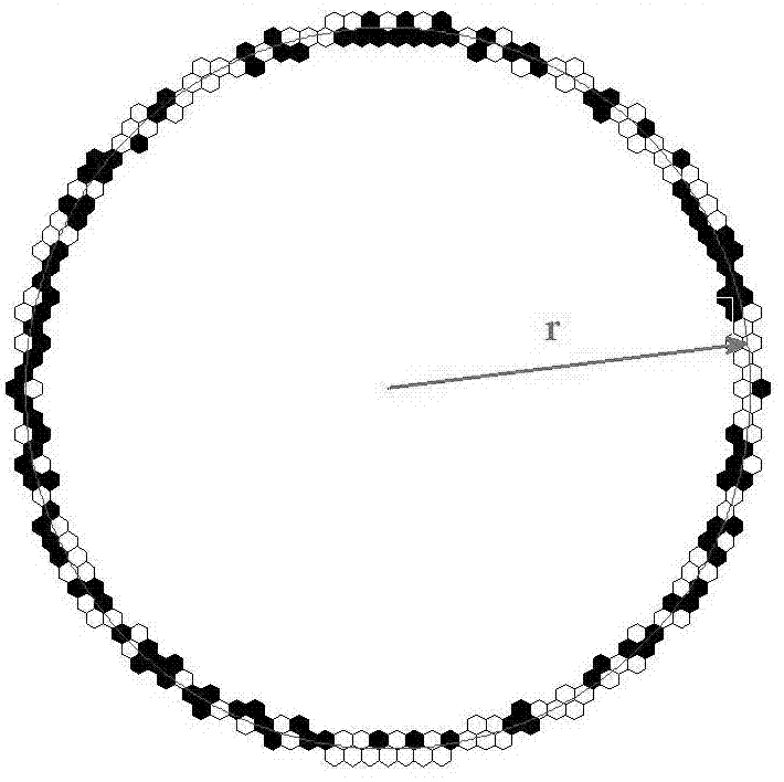 Single stage focusing wave zone plate and manufacturing method thereof