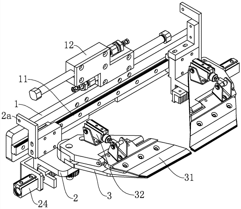 Feeding mechanism of multi-head ribbon loom