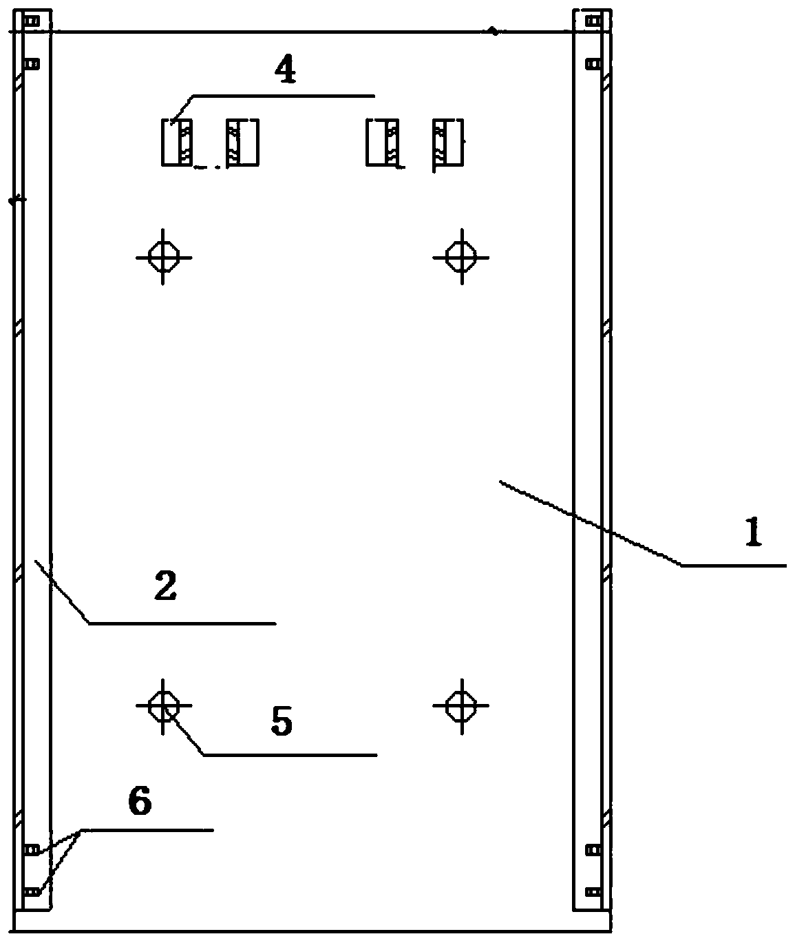 Construction method of assembling high turnover rate steel-coated plywood lightweight formwork system