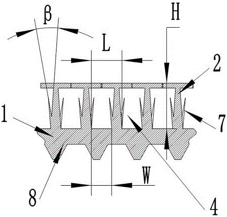 An evaporation tube with a slit-shaped steam outlet