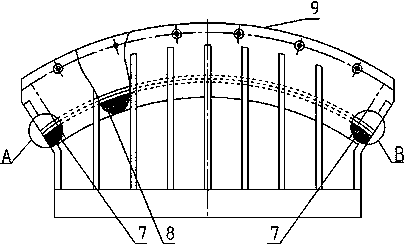 Method for machining linear saddle groove of main cable saddle of suspension bridge