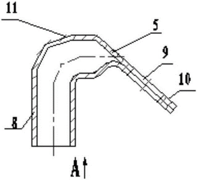 Fixed contact structure of disc high-current off-circuit tap-changer