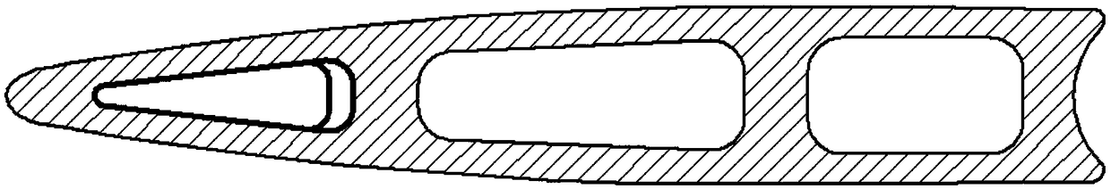 Processing method of special-shaped deep groove for titanium alloy parts