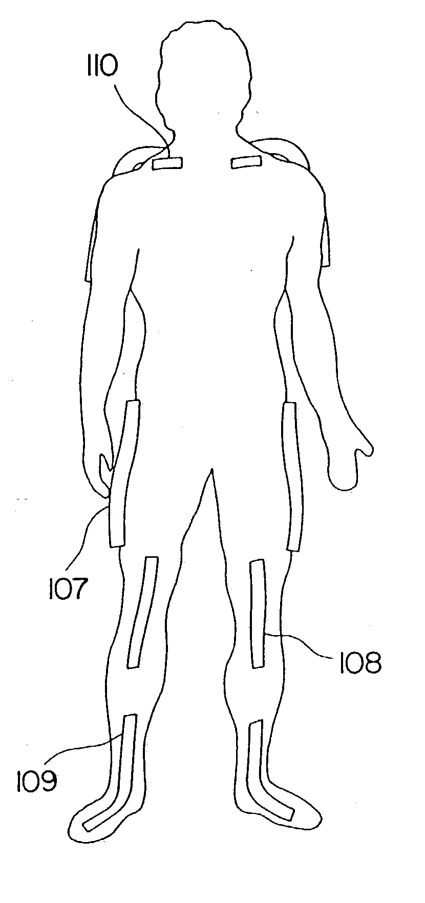 Goniometer-based body-tracking device and method
