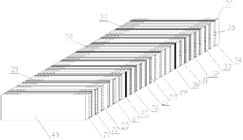 Integrated cooling module for multisystem