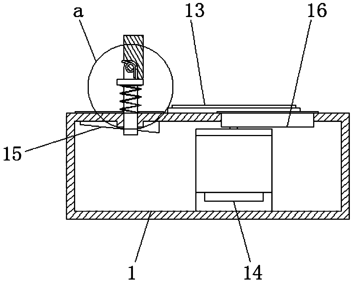 AMR sensor base plate grinding device convenient to pick and place