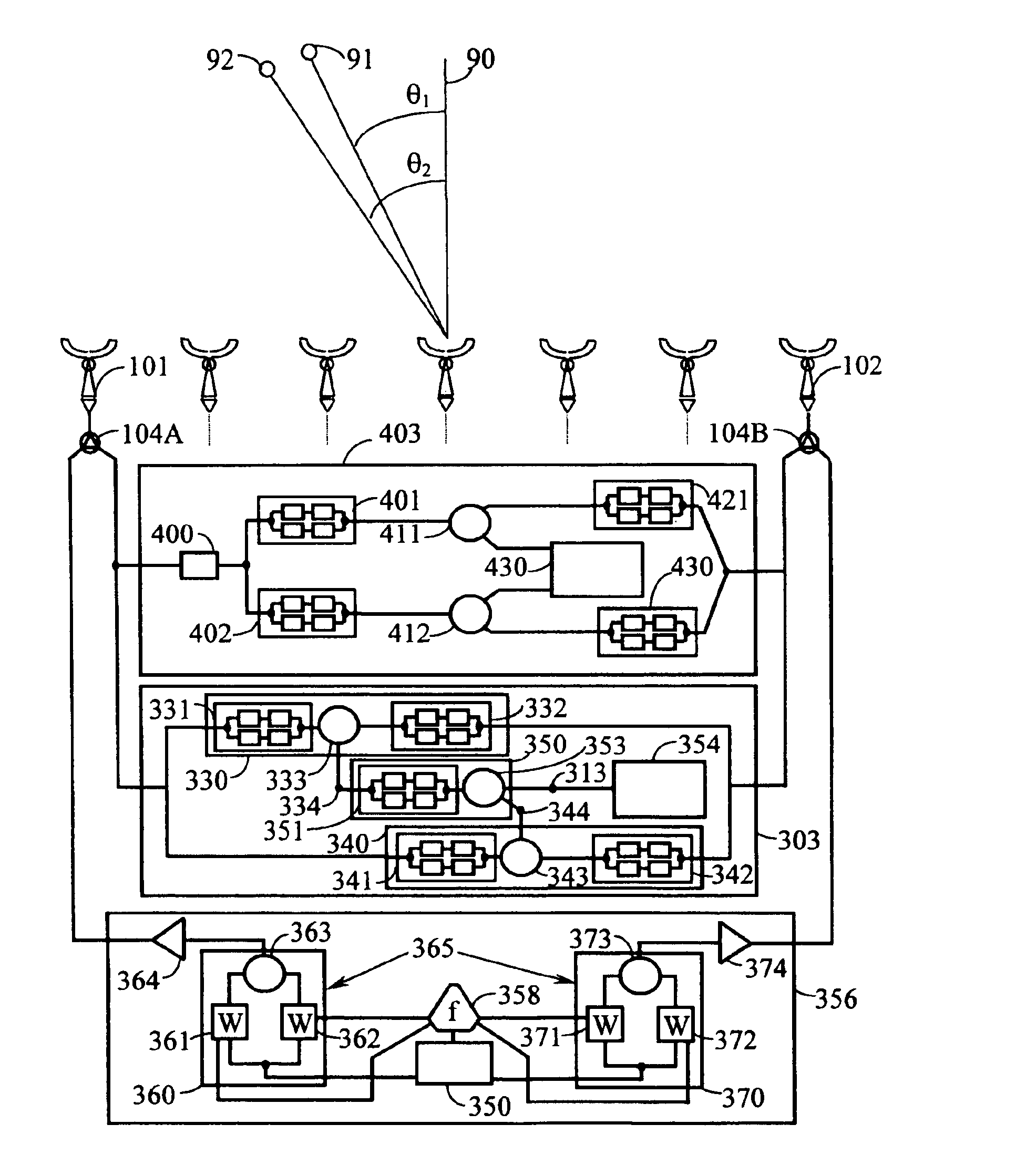 Cancellation system for frequency reuse in microwave communications