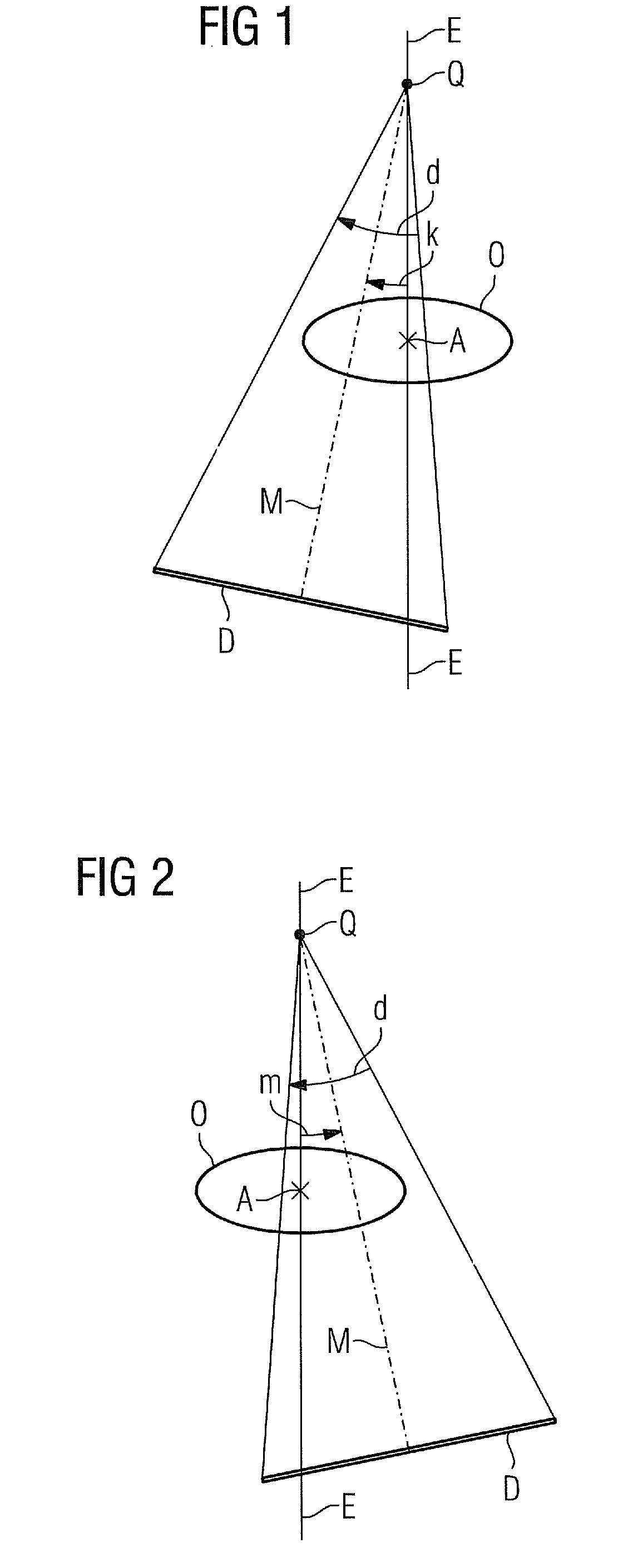 Method for recording an examination object
