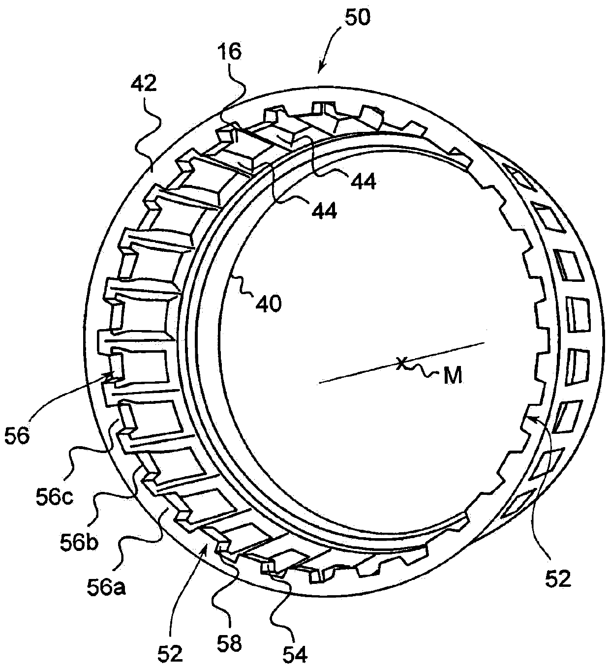 Rolling bearing cage or segment for rolling bearing cage
