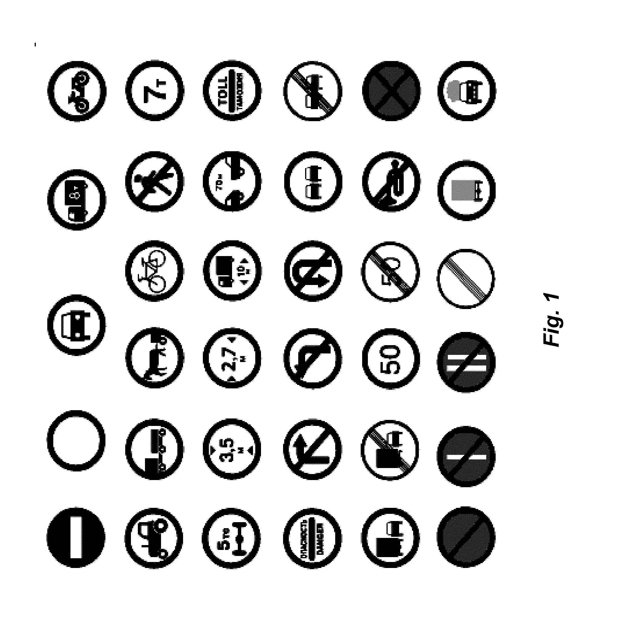 Method for Recognizing Traffic Signs
