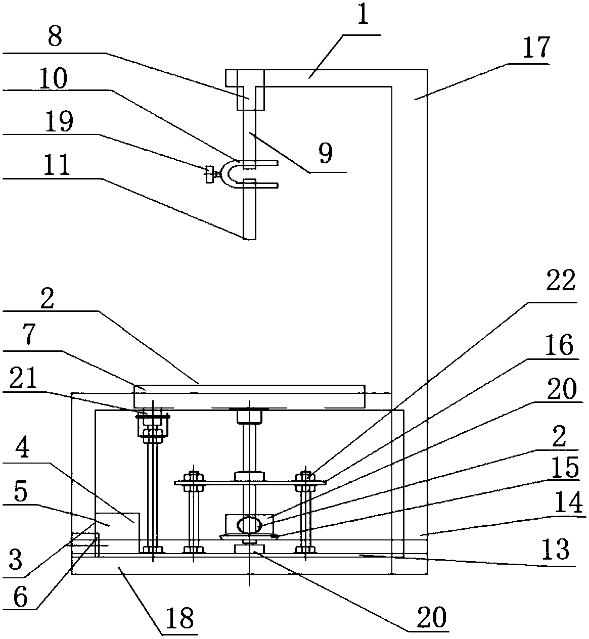 Laboratory multifunctional stirring device