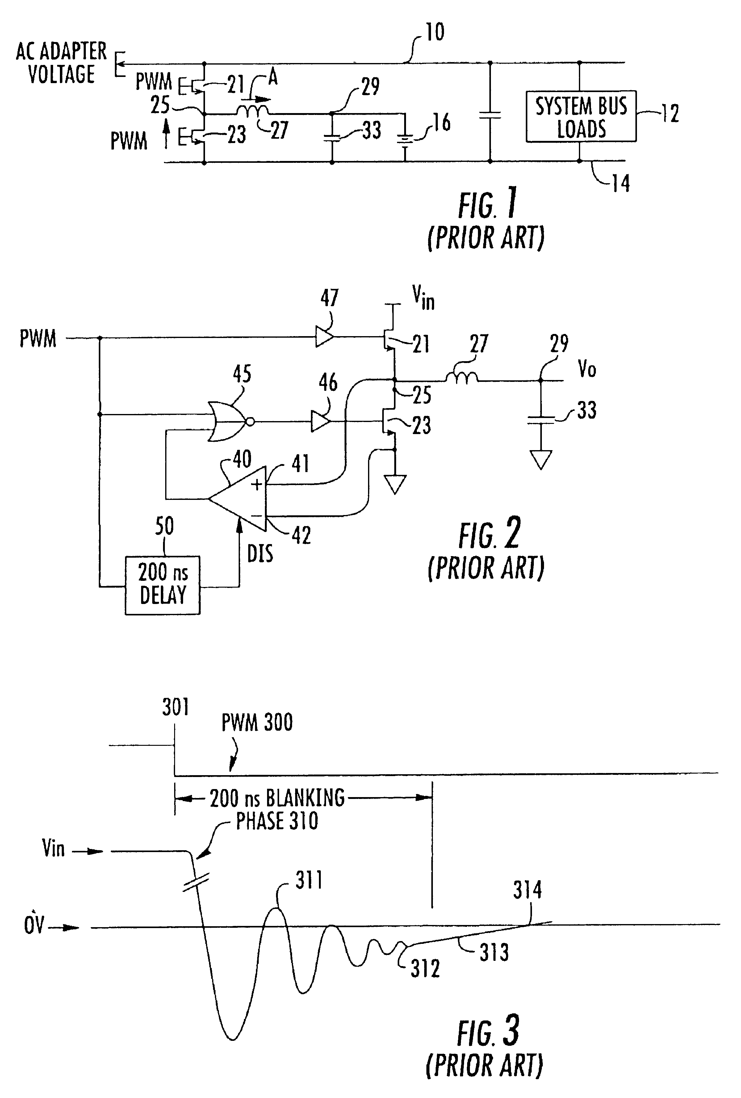 Method and apparatus for preventing boosting system bus when charging a battery