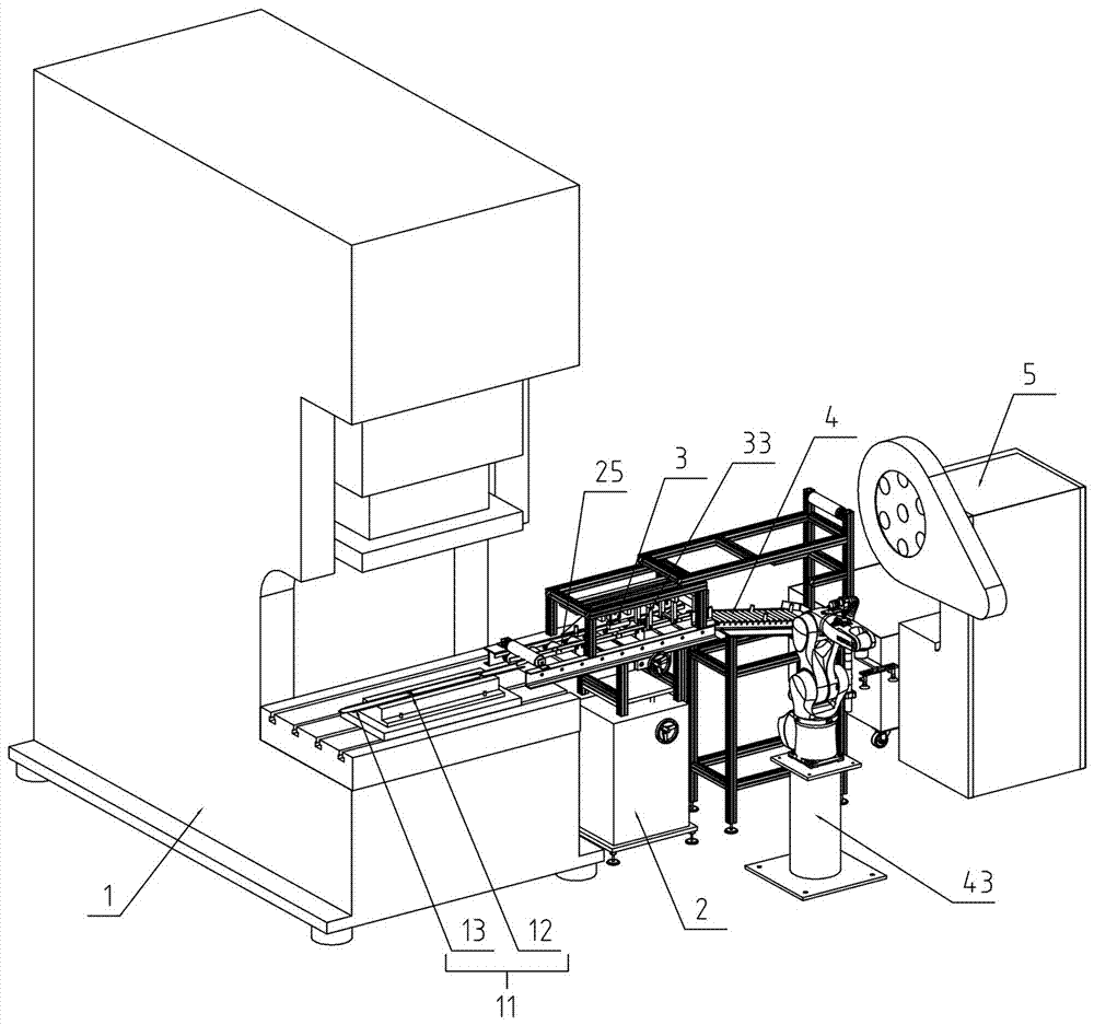 Guide plate detection separation, turnover and pre-material-cutting device