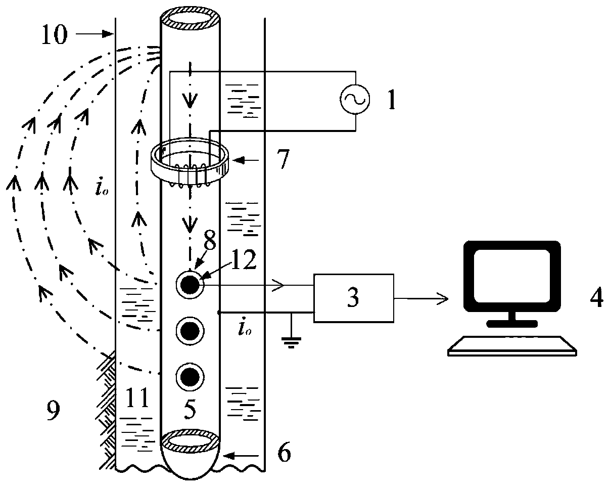 Lateral azimuth logging while drilling oil-based drilling fluid device and method