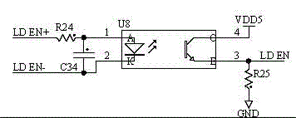 Semiconductor laser irradiation source circuit