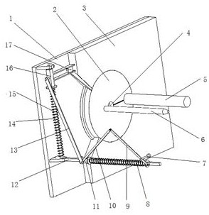 A mold for long cylindrical plastic parts with rotatable core