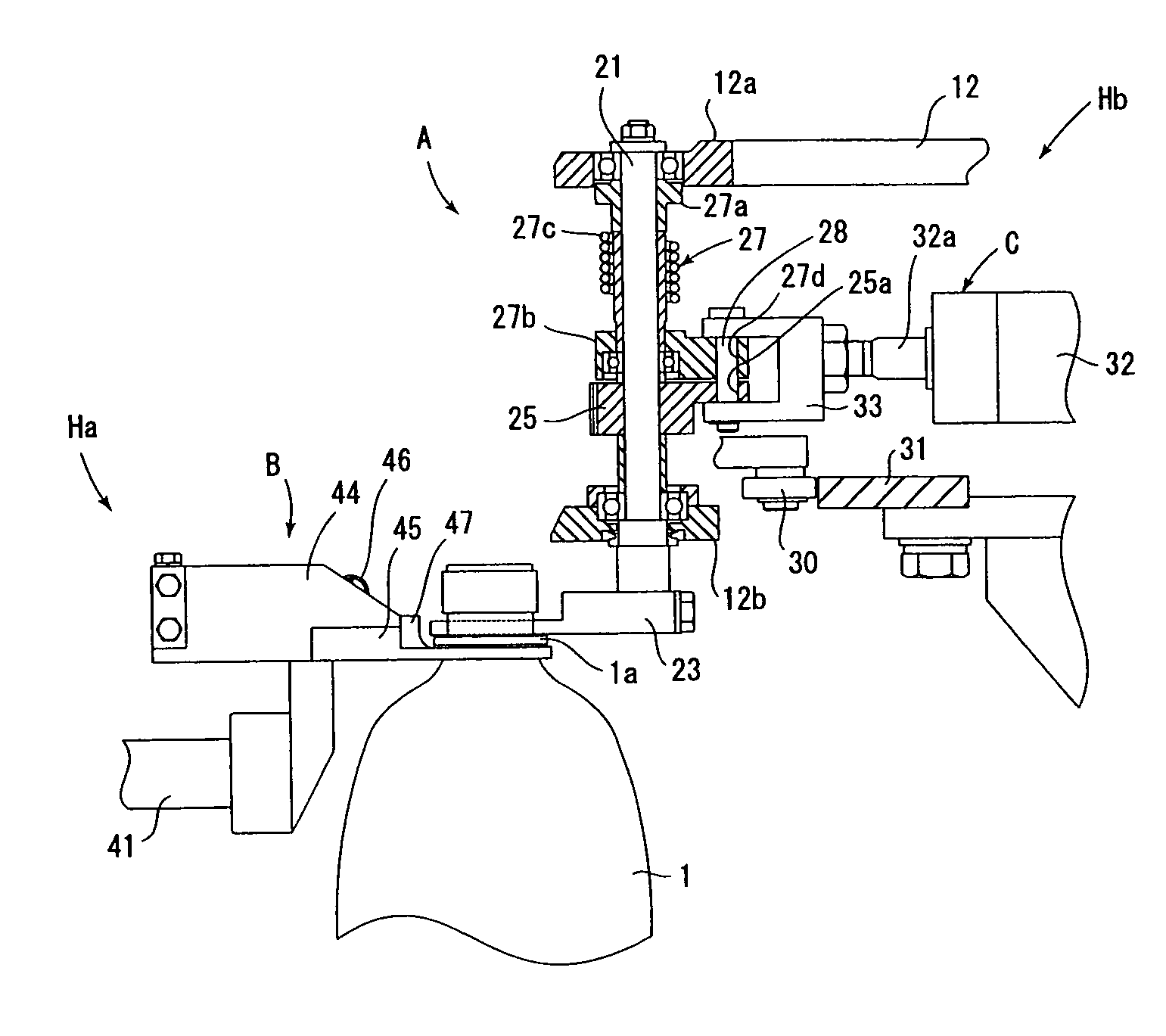 Article conveying device