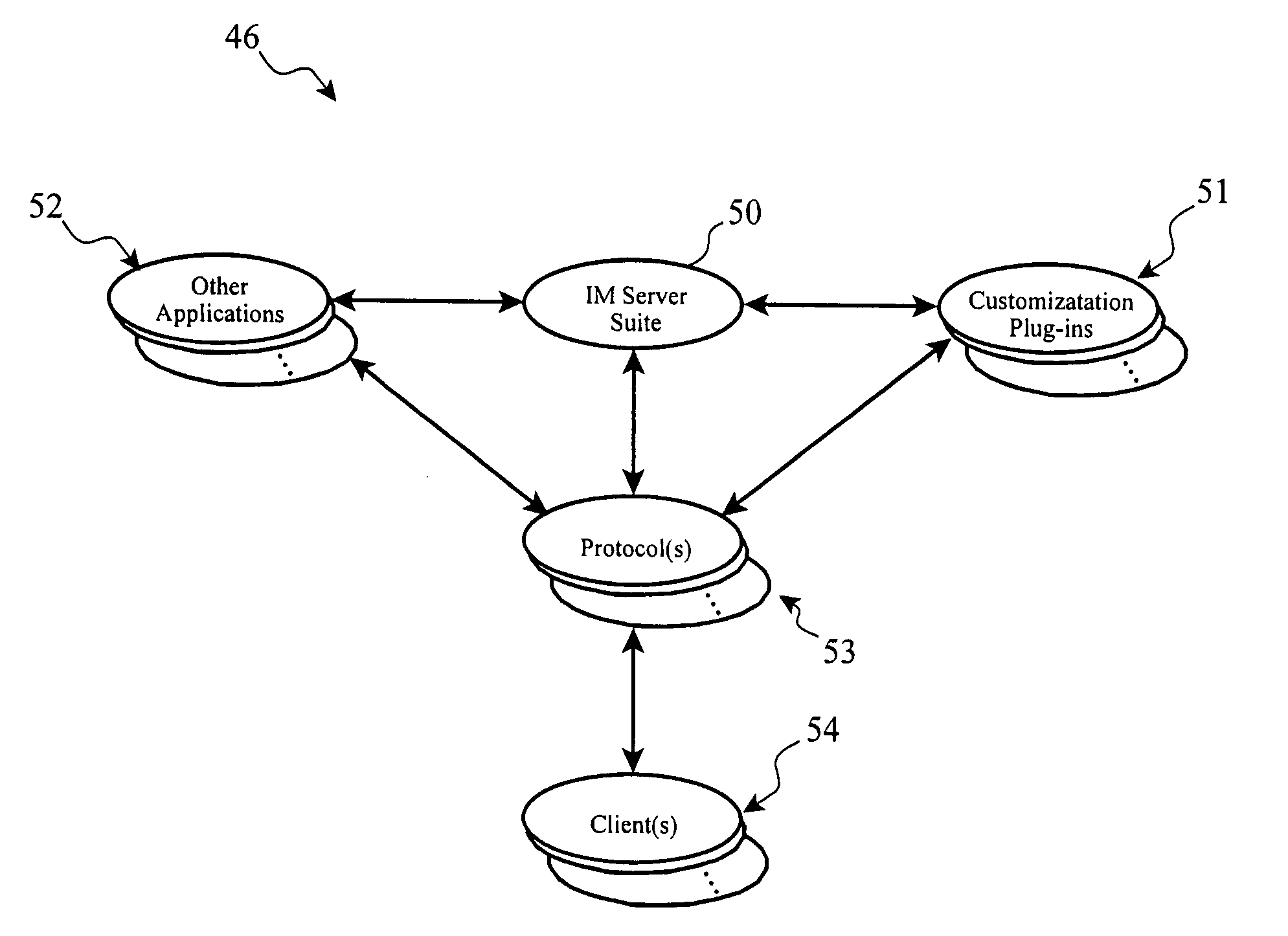 Broadcast with private reply control in a real-time messaging system