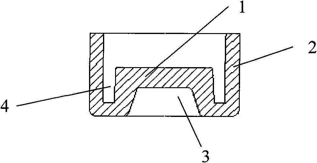Method for manufacturing deep-groove U-shaped iron for loudhailer