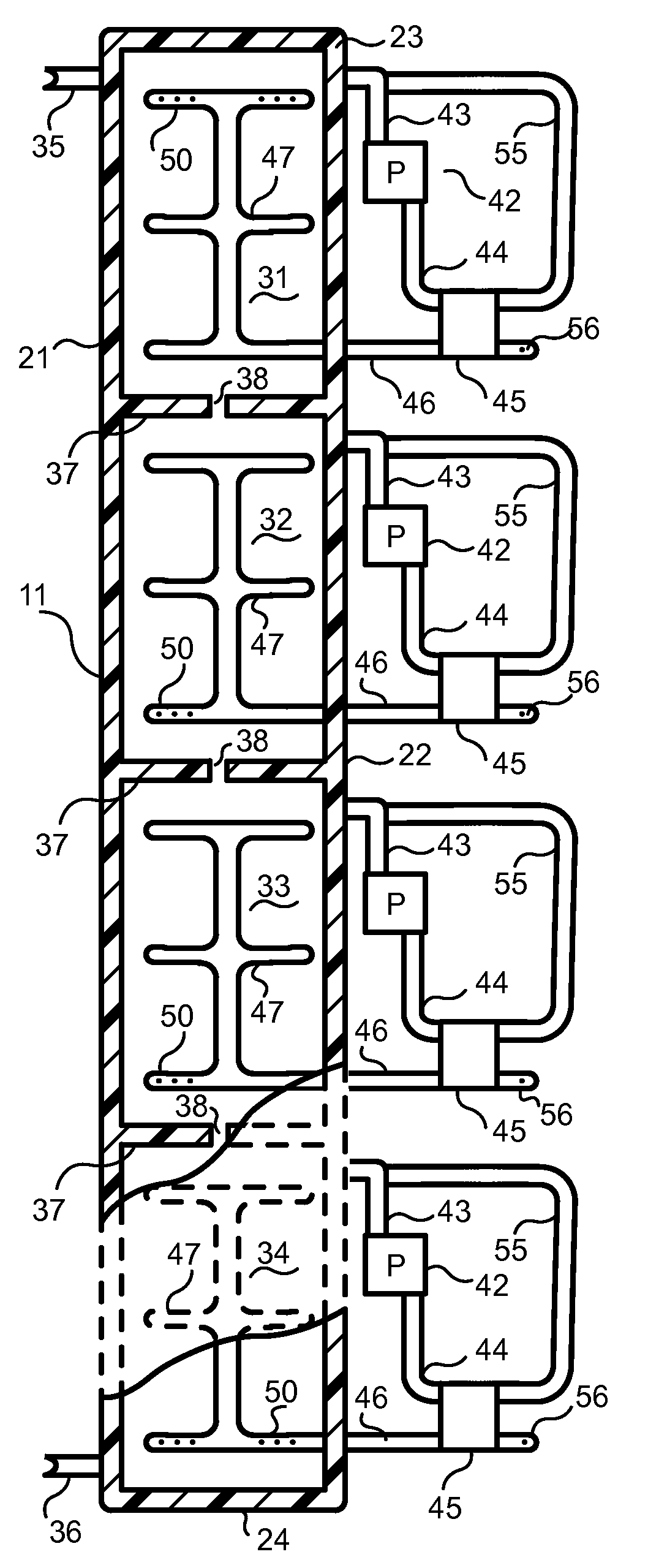 Air energy reduction method and apparatus using waste heat from condensers or other low grade heat