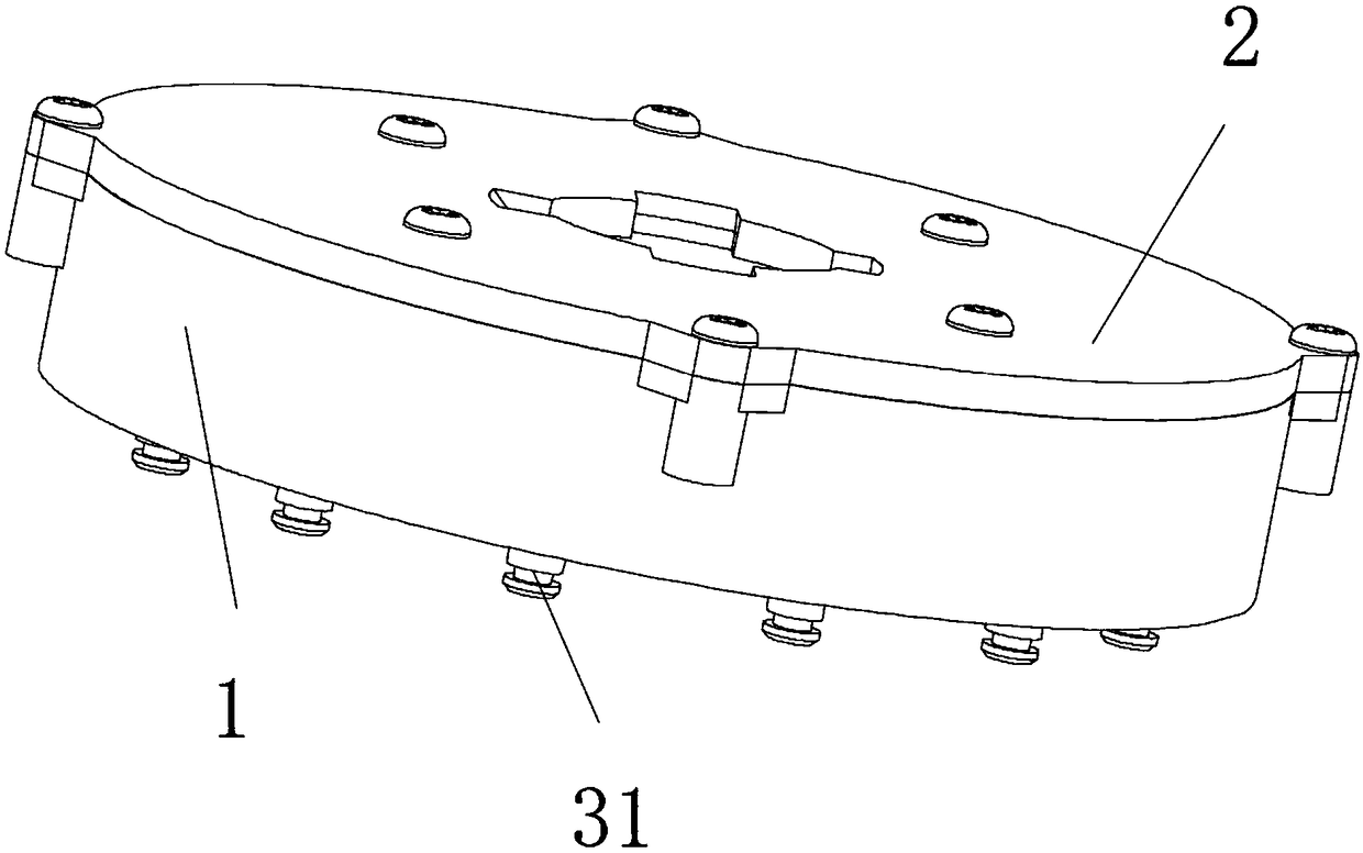 Pressure balance device and suction cup using the same