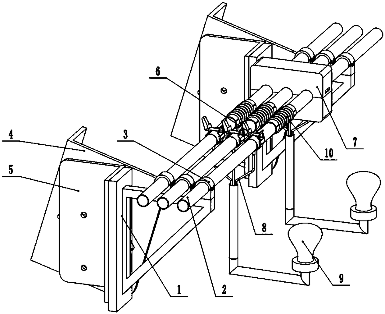 Tubular-busbar low-voltage power transmission system