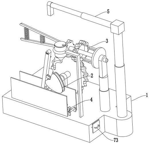 Slow adsorption self-superposition type winding equipment for manufacturing electronic components