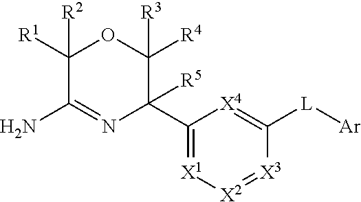 5,6-dihydro-2h-[1,4]oxazin-3-yl-amine derivatives useful as inhibitors of beta-secretase (BACE)