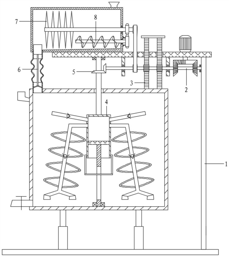 Preparation machine for water-fertilizer applied to agricultural crop maintenance, and use method thereof