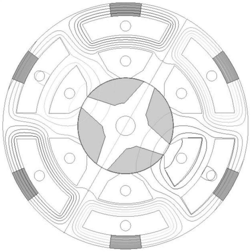 Reluctance motor with double-layer stator structure