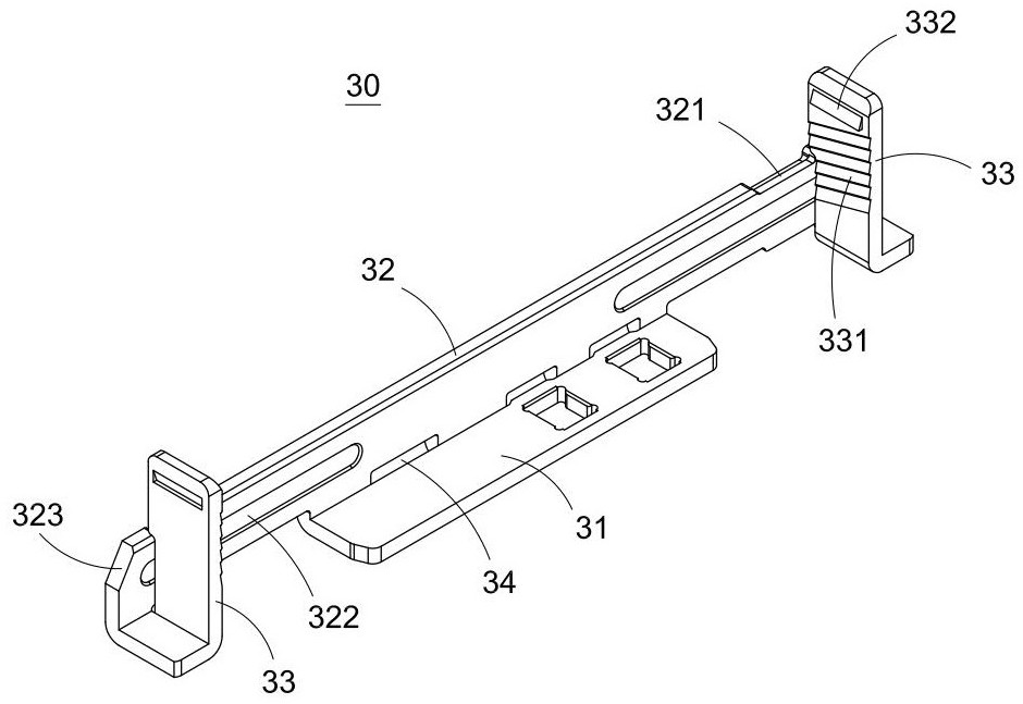 Plug wire terminal block structure