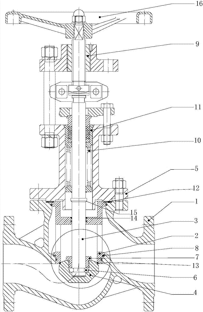 Block valve capable of being opened and closed reversely