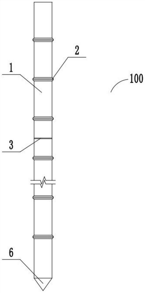 Supporting disc type prestressed concrete pile