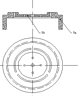 Engine magneto-rheological hydraulic mount method based on circumferential and radial flowing mode