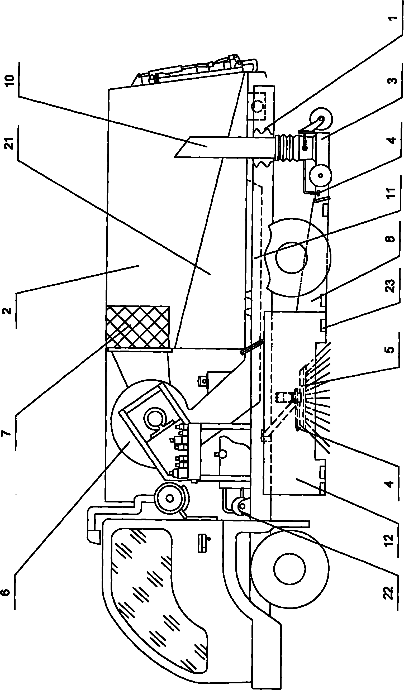 Road sweeper and sweeping method thereof