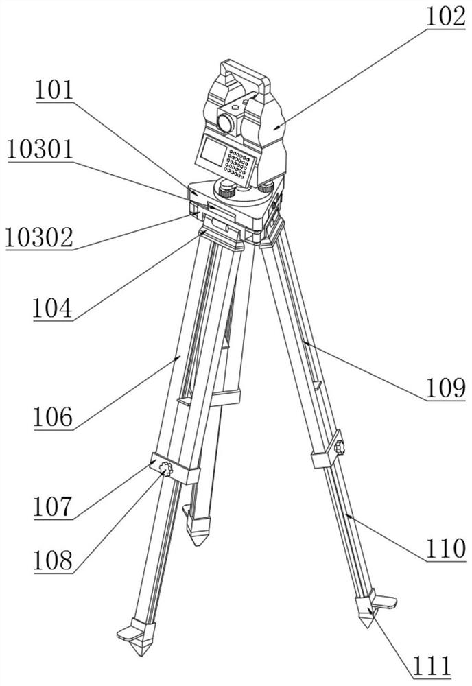 An engineering surveying instrument